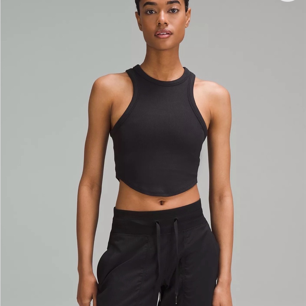 Lululemon Black Crop Top